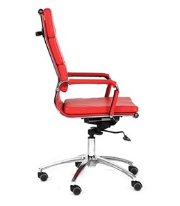 Кресло офисное CHAIRMAN 750 экокожа красная в Магадане - предосмотр 2